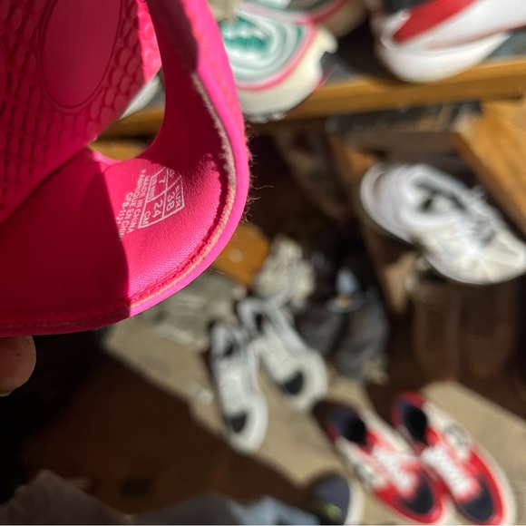 Puma Fuchsia Slide Sandals - Picture 3 of 4